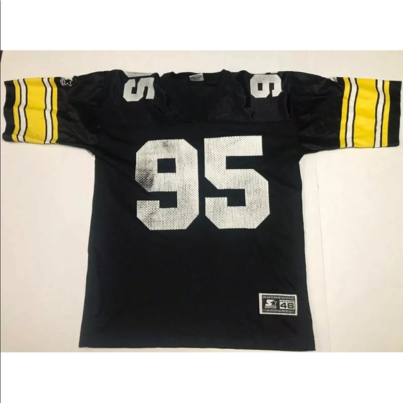 Vintage‎ Greg Lloyd Pittsburgh Steelers Jersey 46 M - Picture 1 of 8